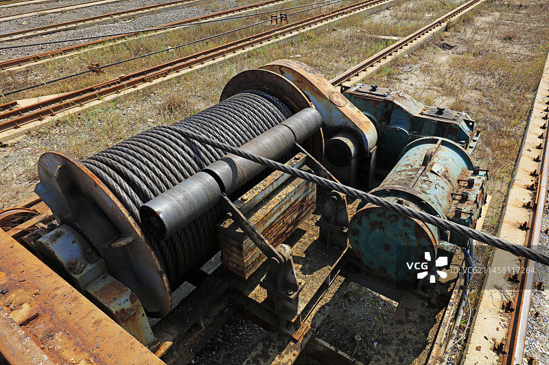 河北唐山方舟实业有限公司修造船厂横移坑绞车图片素材