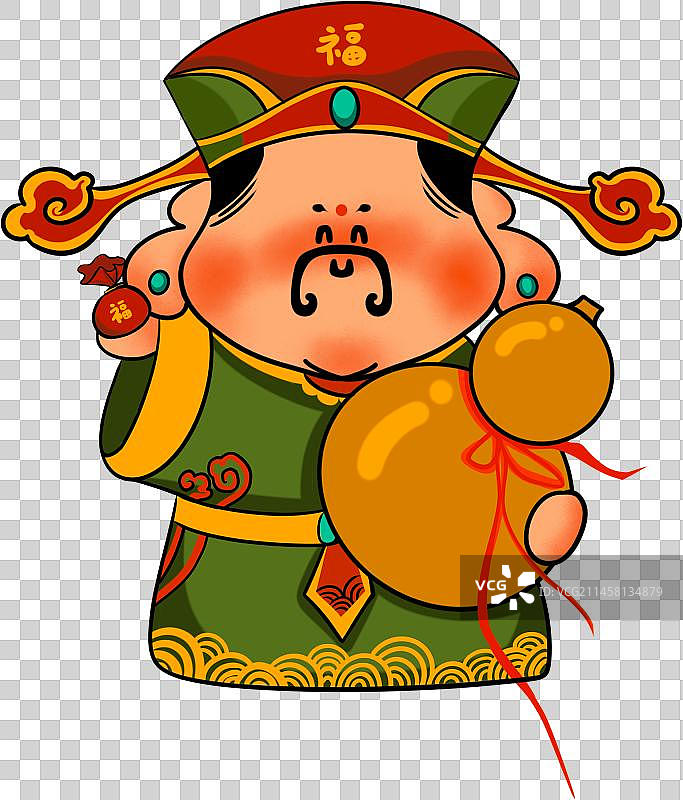 福禄寿喜财图片素材