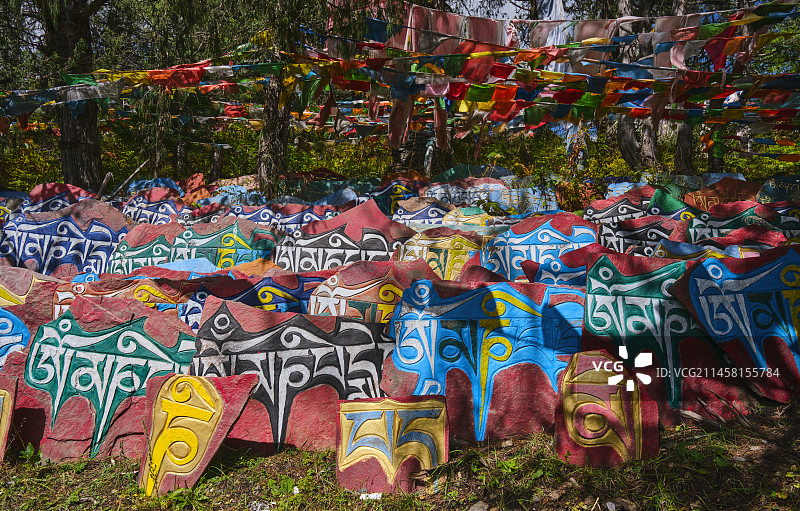 初秋金川情人海风光图片素材