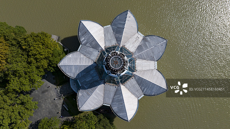 浙江嘉兴平湖东湖景区 李叔同纪念馆图片素材