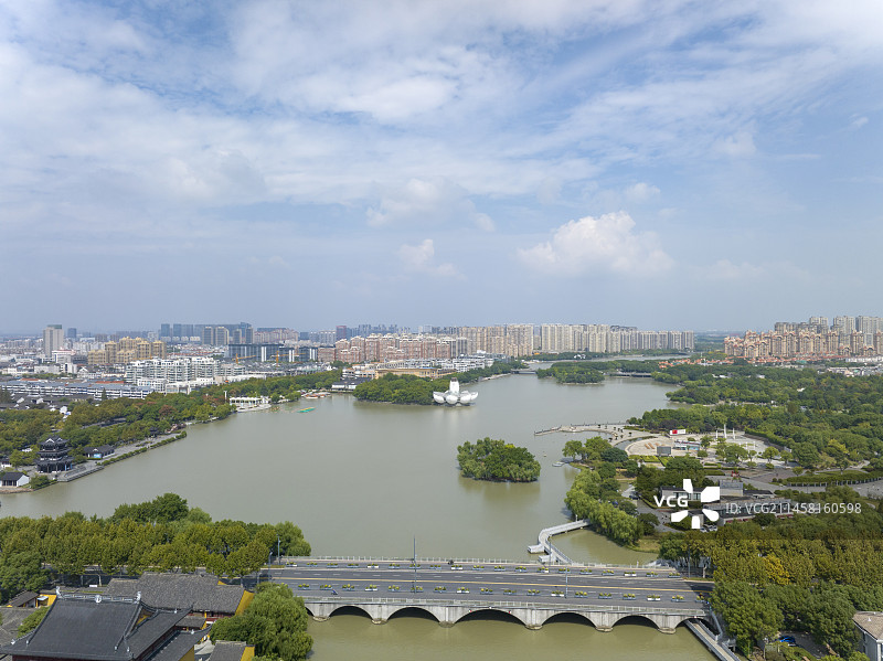 浙江嘉兴平湖东湖景区 李叔同纪念馆图片素材