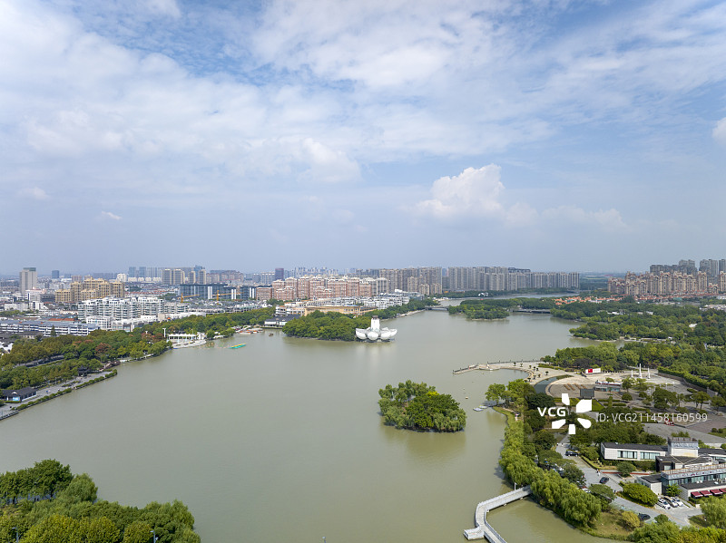 浙江嘉兴平湖东湖景区 李叔同纪念馆图片素材