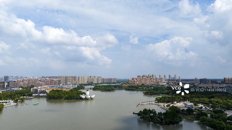 浙江嘉兴平湖东湖景区 李叔同纪念馆图片素材