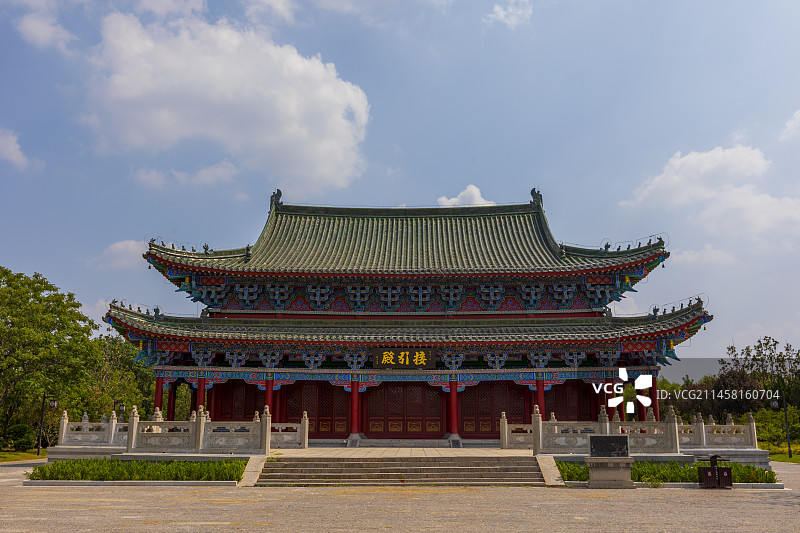 开封市铁塔公园接引殿图片素材