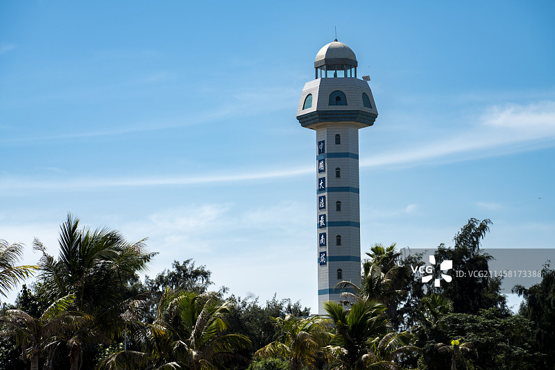中国广东湛江徐闻角尾“中国大陆最南端”自然风光图片素材