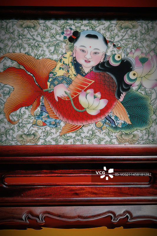 杨柳青年画图片素材