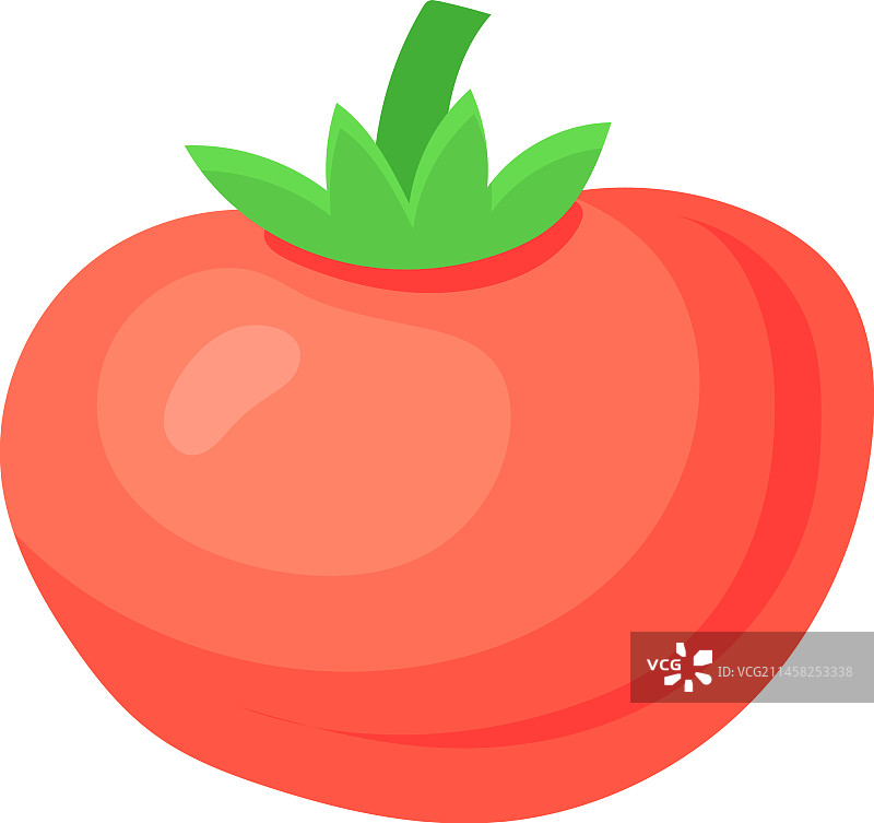 美味烹饪新鲜成熟番茄图标图片素材