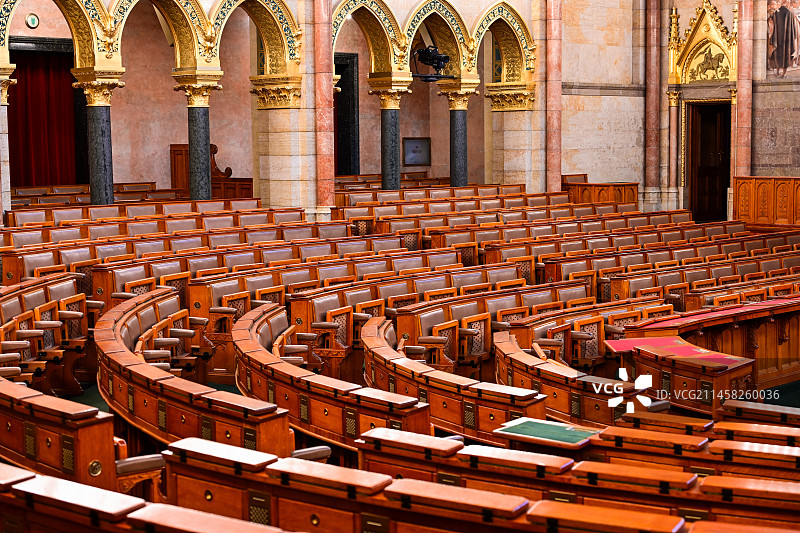 匈牙利国会大厦一角图片素材