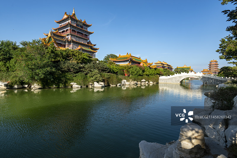 蓬莱三仙山图片素材