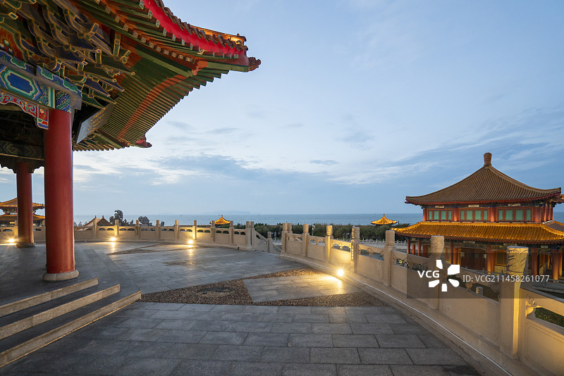 八仙过海会仙阁图片素材
