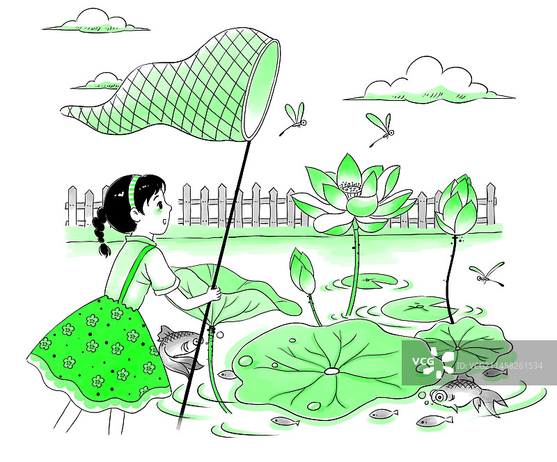 孩子看书学习 户外旅行乡村生活图片素材