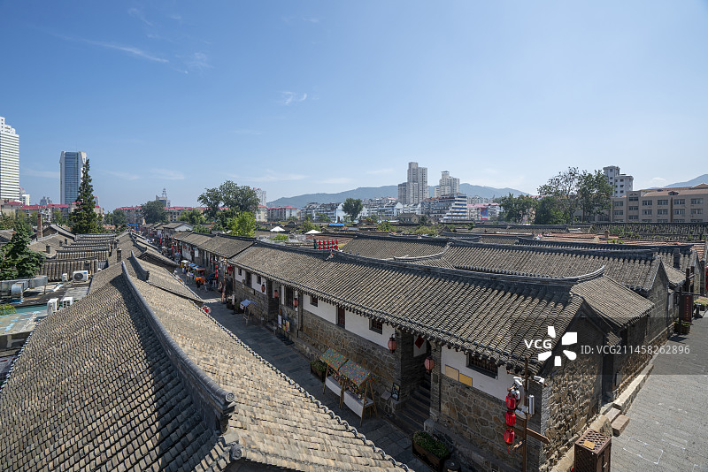 烟台所城里街道图片素材