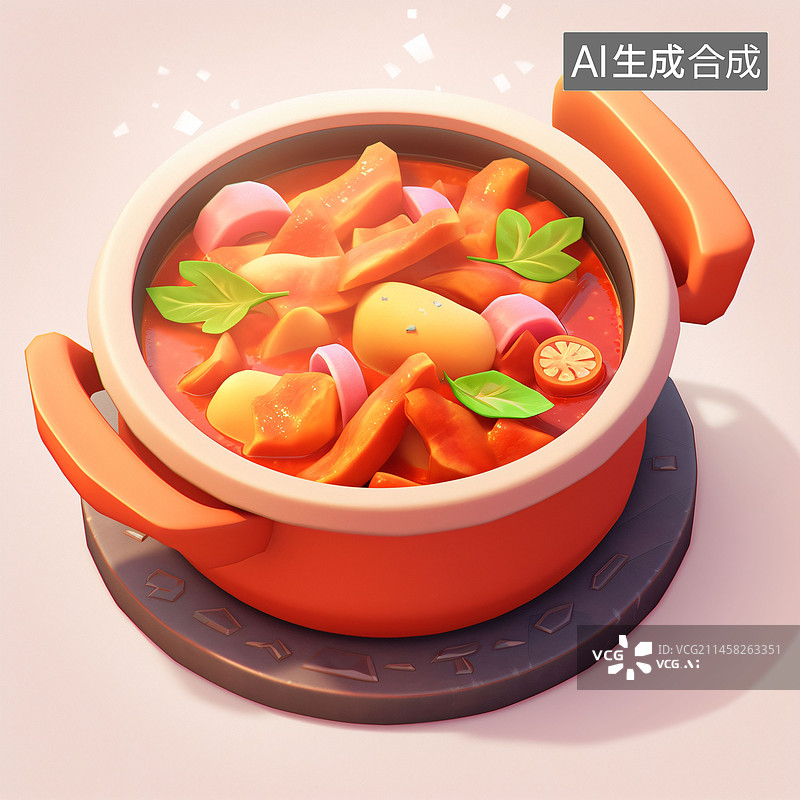 【AI数字艺术】炖肉，砂锅，牛肉，食物，美食，食品，饮食，图片素材