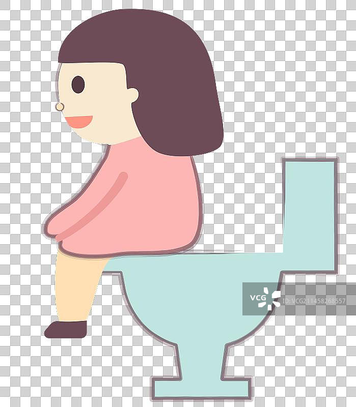 上厕所图片素材