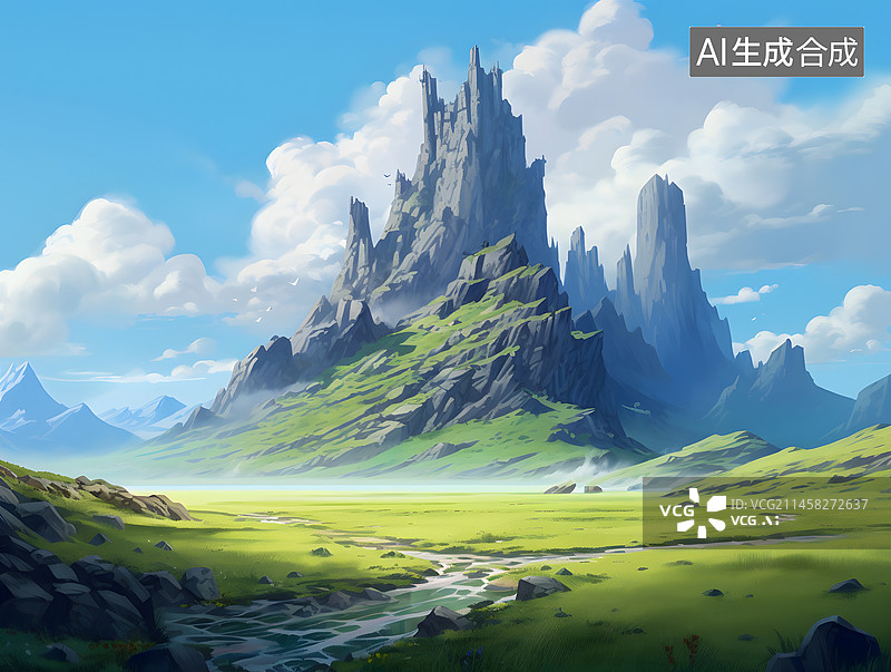 【AI数字艺术】雅丹地貌图片素材