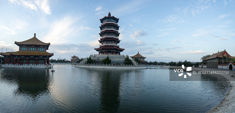 八仙过海口会仙阁图片素材