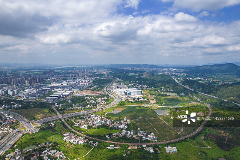 惠州惠城区 惠州仲恺高新区 惠州城市风光图片素材
