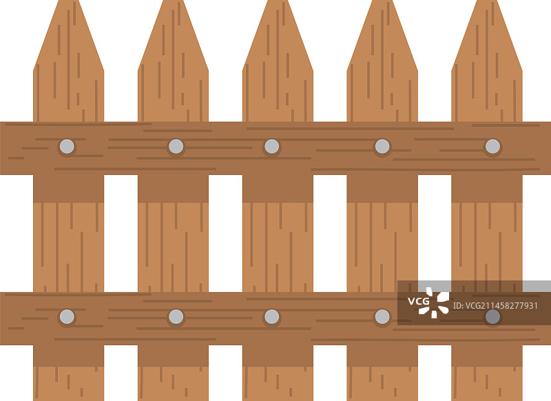 花园木栅栏图片素材