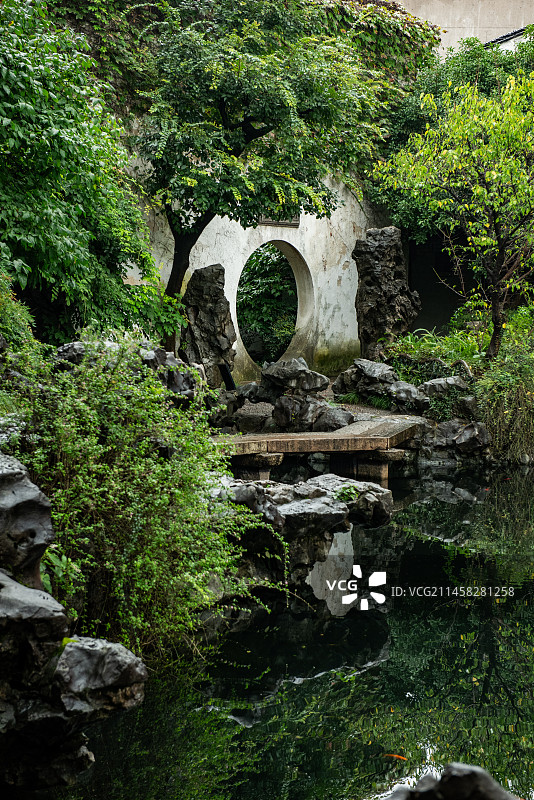 苏州园林：艺圃图片素材