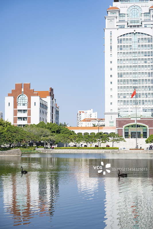 福建厦门大学校园风光图片素材