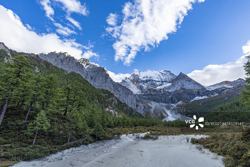 稻城亚丁珍珠海图片素材