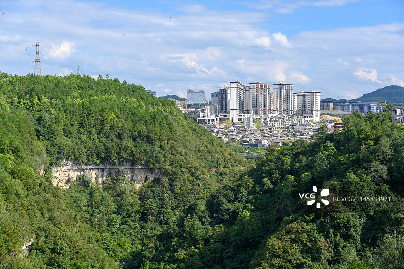 龙里县巫山峡谷风景区图片素材