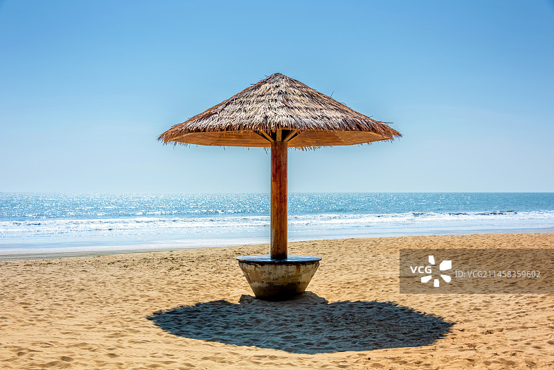 中国广东茂名电白中国第一滩图片素材