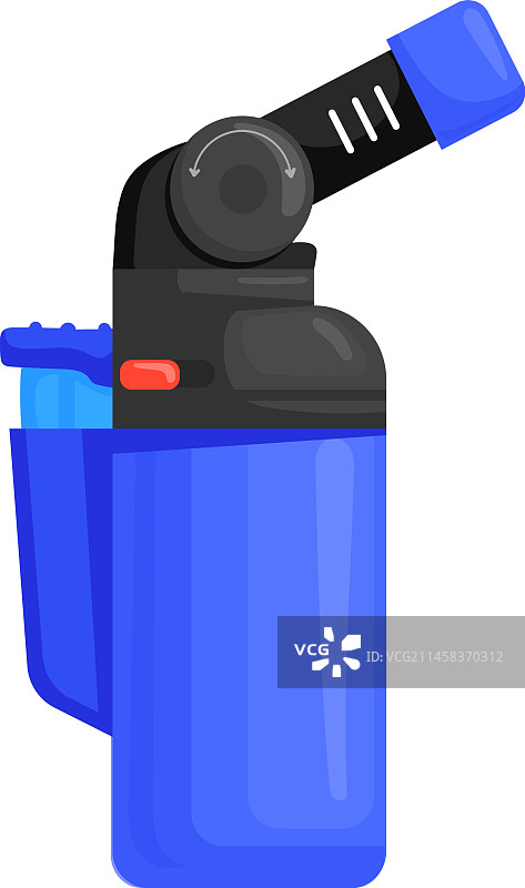 卡通燃气点火器图标图片素材