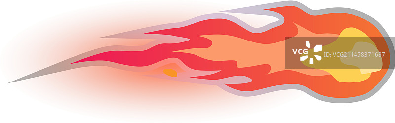 火焰冲击效果燃烧火球爆炸图片素材