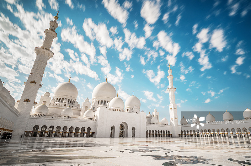 谢赫扎耶德清真寺图片素材