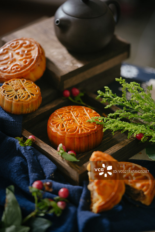 中秋月饼图片素材