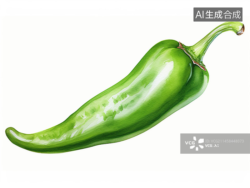 【AI数字艺术】青椒图片素材