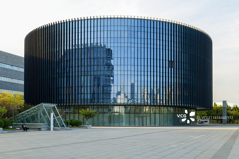 中国山东淄博市城乡规划展览馆图片素材