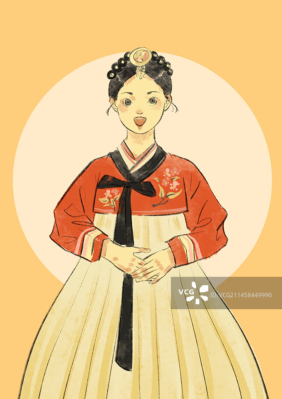 五十六民族插画-图片素材