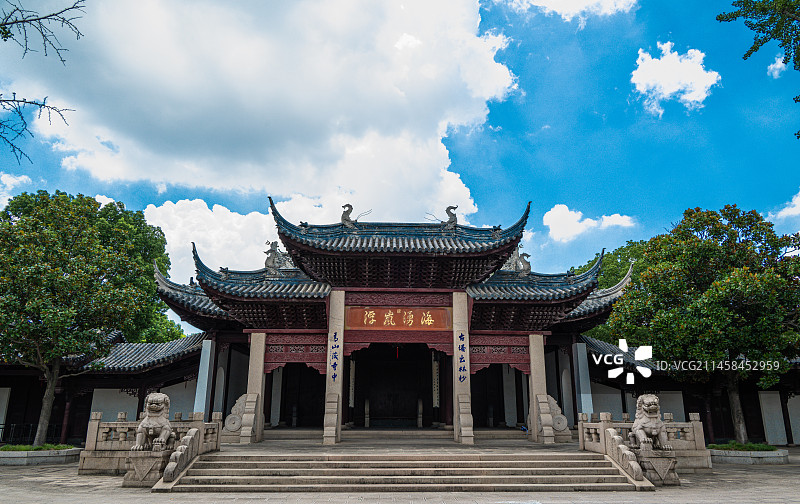 苏州历史文化街区七里山塘图片素材
