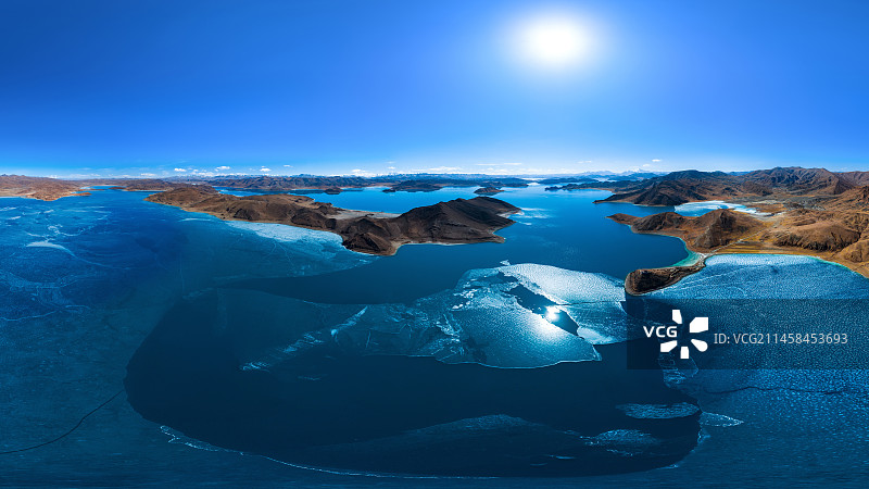 西藏羊卓雍措图片素材