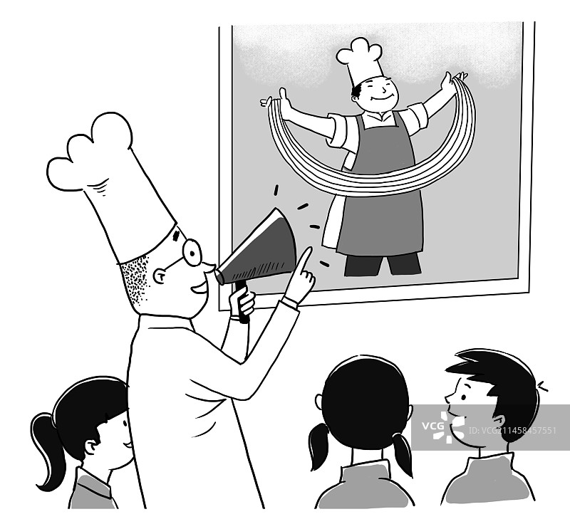 厨师 美食 海鲜 做饭图片素材