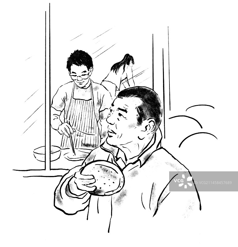 厨师 美食 海鲜 做饭图片素材