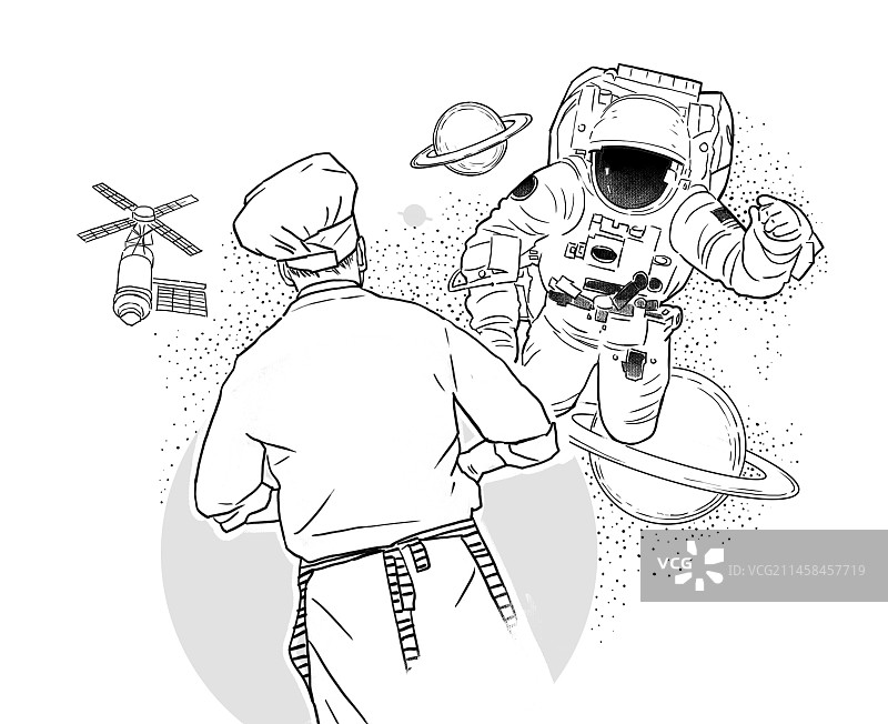 厨师 美食 海鲜 做饭图片素材