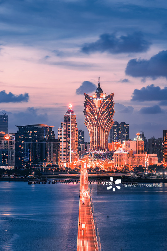 澳门城市建筑风光图片素材