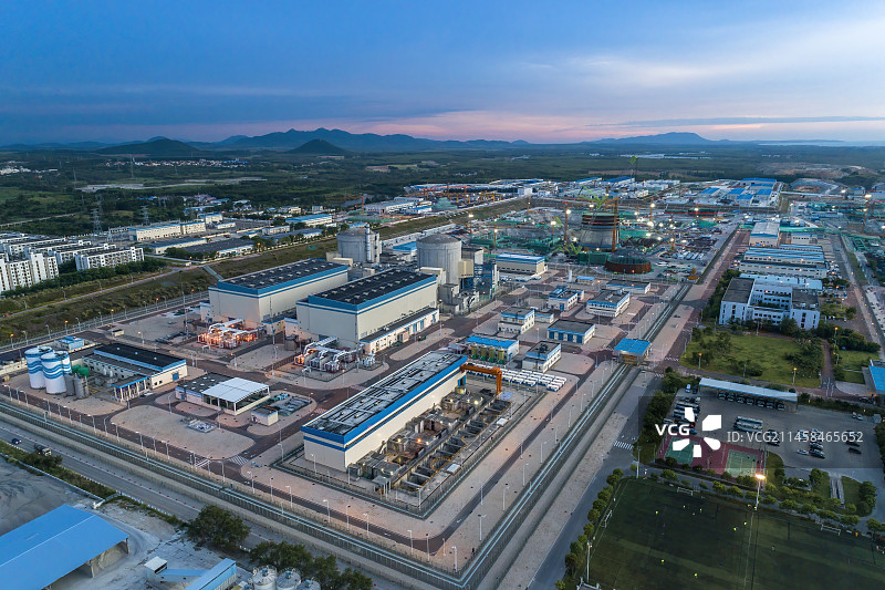 海南昌江核电基地图片素材