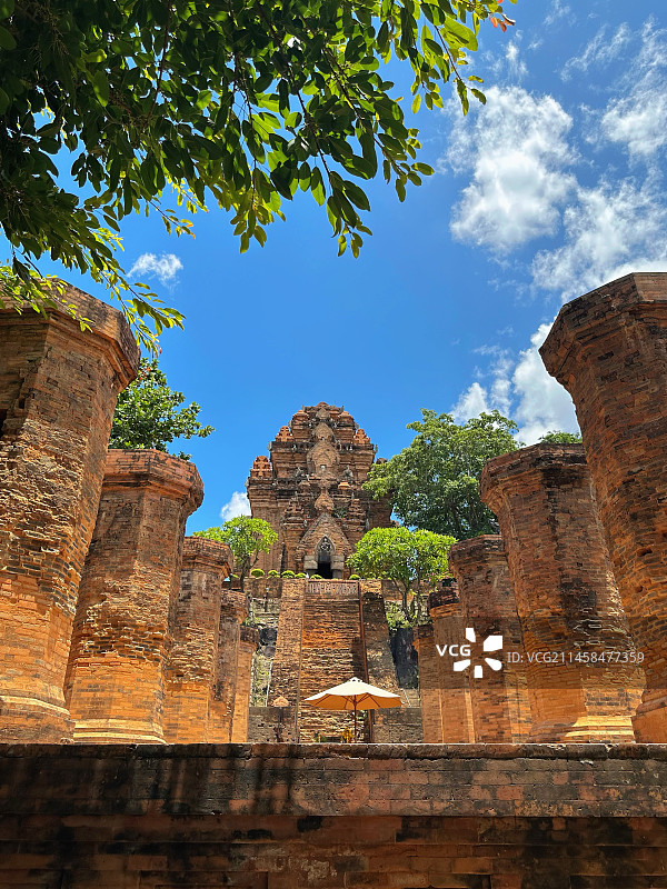 越南芽庄婆那家占婆塔图片素材