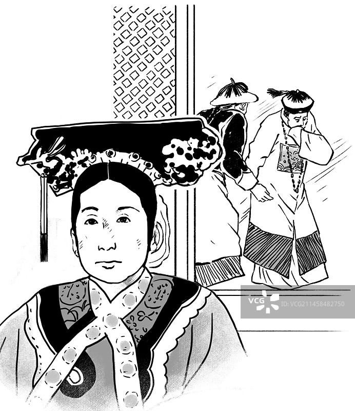 清朝 慈禧 社会图片素材