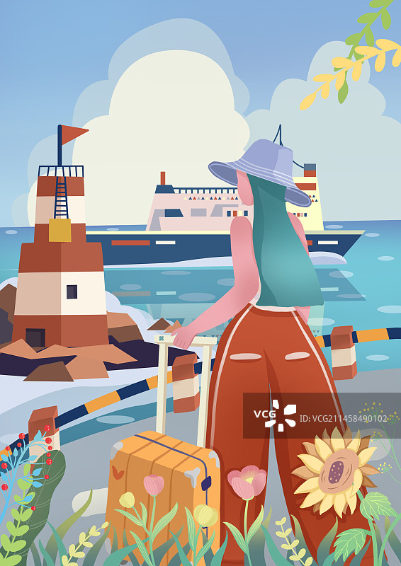 旅行出游计划图片素材