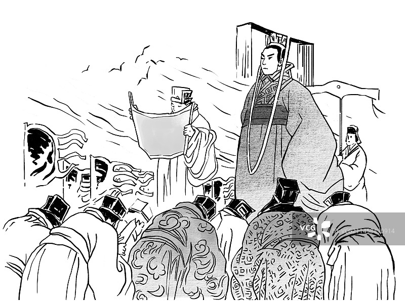 古代 皇帝 朱元璋图片素材