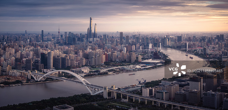 浦江两岸图片素材
