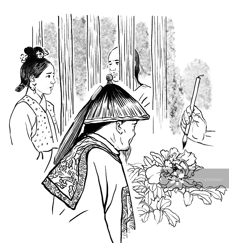 清代 监狱 刘墉图片素材