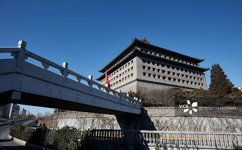 北京城东南角楼图片素材