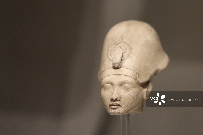 都灵埃及博物馆出土文物雕像图片素材