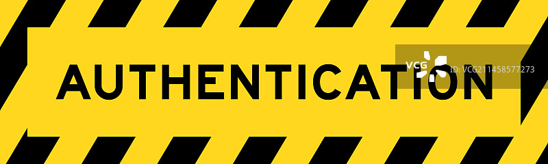 黄色和黑色带线条纹标签图片素材